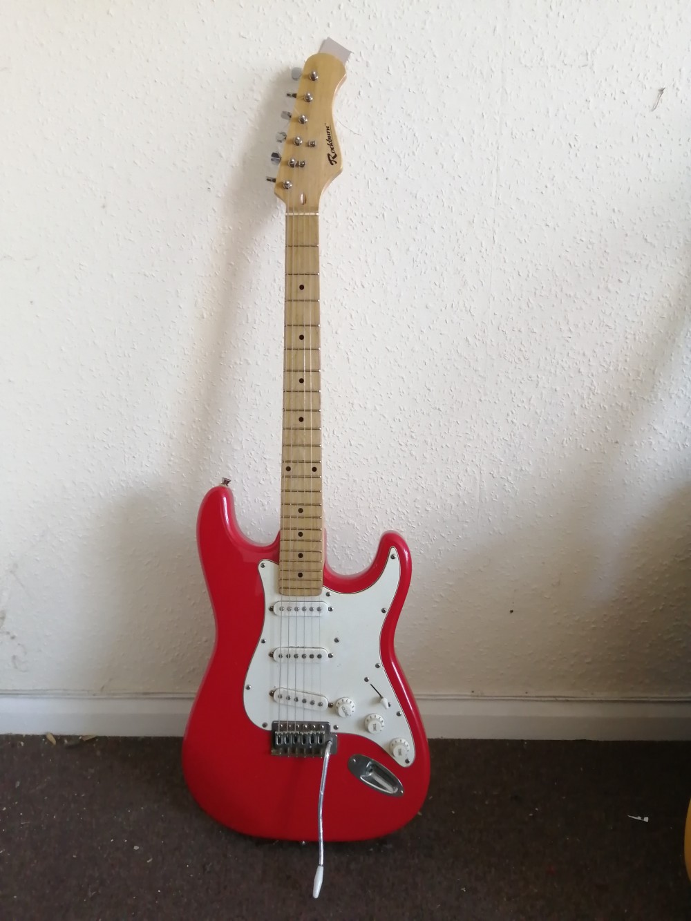 A Rockburn electric guitar